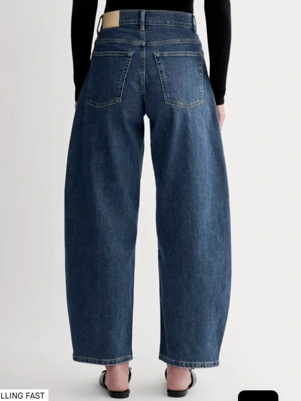 Everlane The Way High Curve Jean Ocean Size 28R - Picture 3 of 7